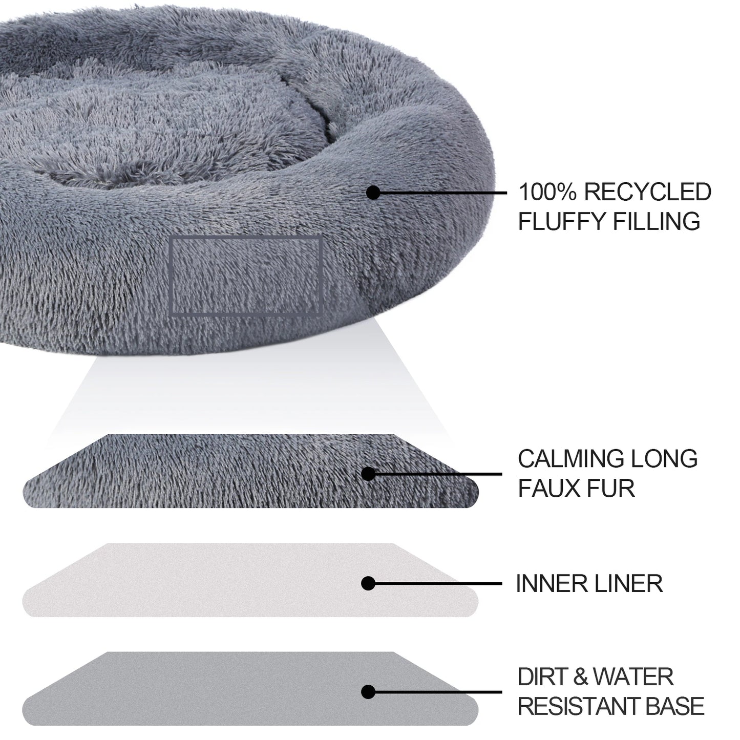 King Fluffy Dog Bed Vet Dinosaur Basket Dog Beds Winter Warm Outdoor Large Pet Cat Dog Bed Warm Mat Portable Cat Supplies