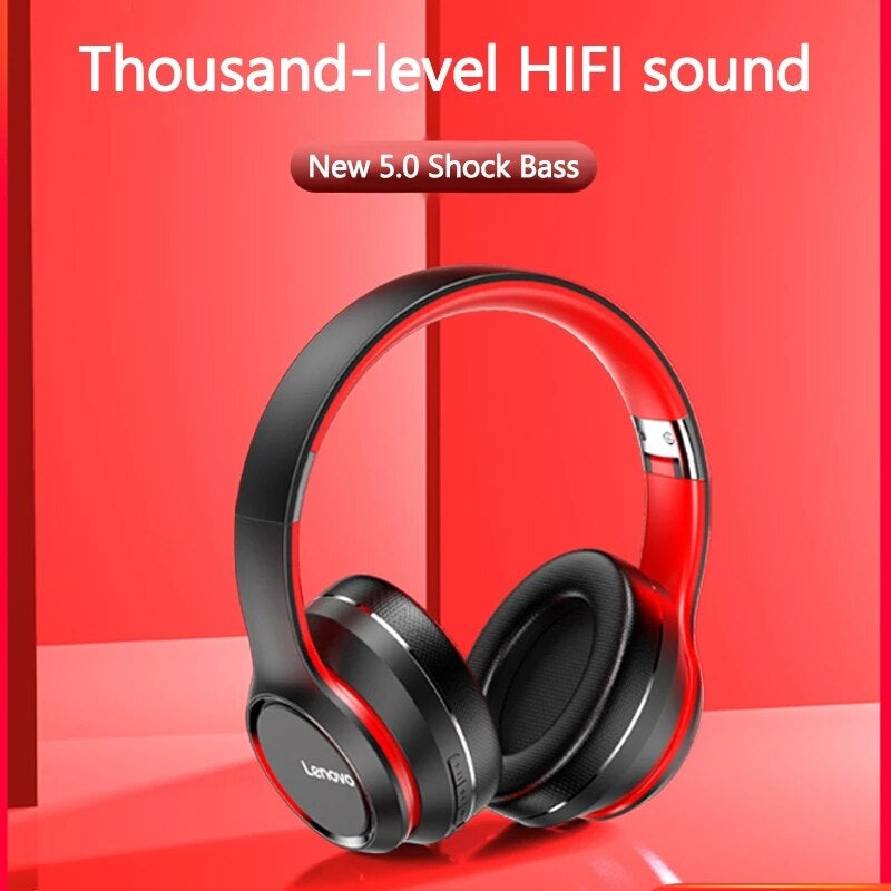 HD200 Bluetooth Wireless Stereo Headphone BT5.0 Long Standby Life with Noise Cancelling for Xiaomi Iphone  Headset