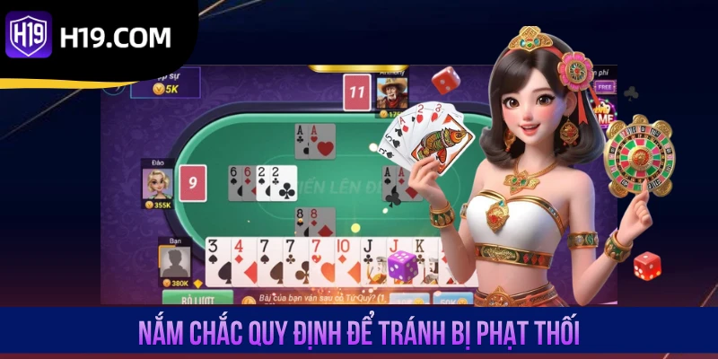 Nắm chắc quy định để tránh bị phạt thối